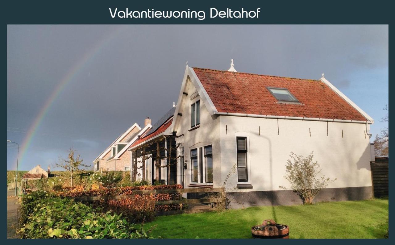 Vakantiewoning Deltahof Ellewoutsdijk Bagian luar foto