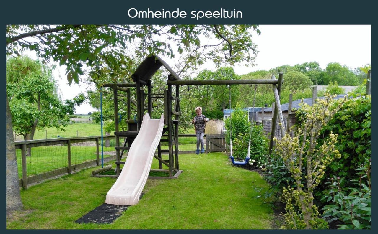 Vakantiewoning Deltahof Ellewoutsdijk Bagian luar foto